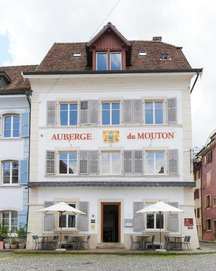 Auberge Du Mouton Porrentruy Exteriör bild